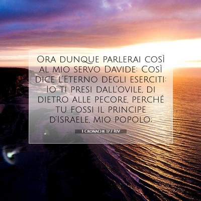 1 Cronache 17:7 Versetto della Bibbia Spiegato