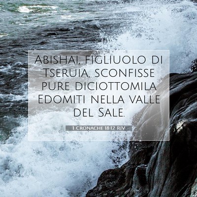 1 Cronache 18:12 Versetto della Bibbia Spiegato