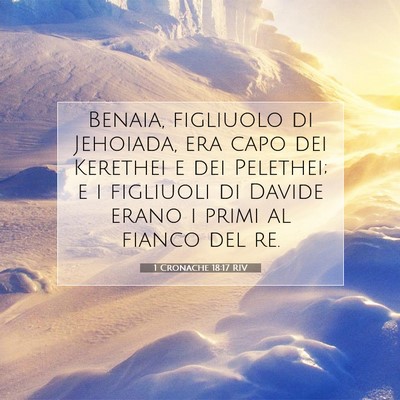 1 Cronache 18:17 Versetto della Bibbia Spiegato