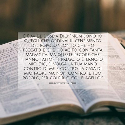 1 Cronache 21:17 Versetto della Bibbia Spiegato