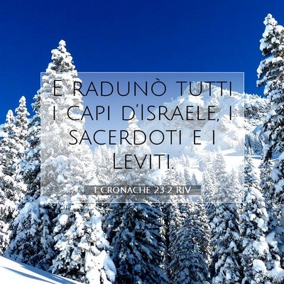1 Cronache 23:2 RIV Immagine del Versetto della Bibbia