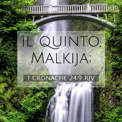 1 Cronache 24:9 Versetto della Bibbia Spiegato