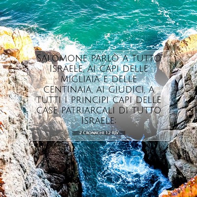 2 Cronache 1:2 Versetto della Bibbia Spiegato