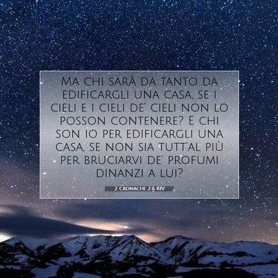2 Cronache 2:6 Versetto della Bibbia Spiegato