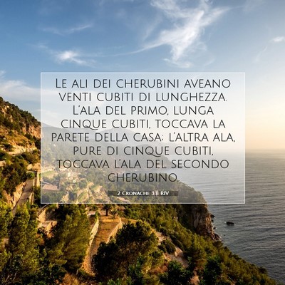 2 Cronache 3:11 Versetto della Bibbia Spiegato