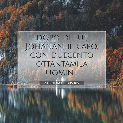 2 Cronache 17:15 Versetto della Bibbia Spiegato