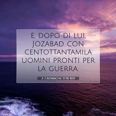 2 Cronache 17:18 Versetto della Bibbia Spiegato
