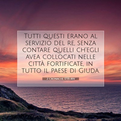 2 Cronache 17:19 Versetto della Bibbia Spiegato
