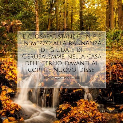 2 Cronache 20:5 Versetto della Bibbia Spiegato
