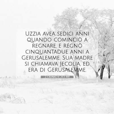 2 Cronache 26:3 Versetto della Bibbia Spiegato