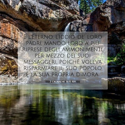 2 Cronache 36:15 RIV Immagine del Versetto della Bibbia