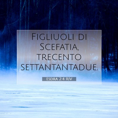 Esdra 2:4 Versetto della Bibbia Spiegato