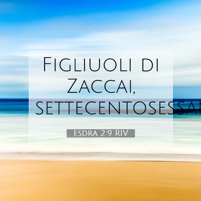 Esdra 2:9 Versetto della Bibbia Spiegato