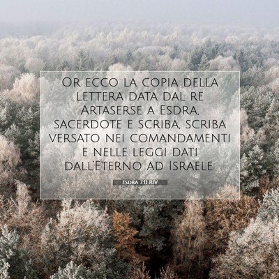 Esdra 7:11 RIV Immagine del Versetto della Bibbia