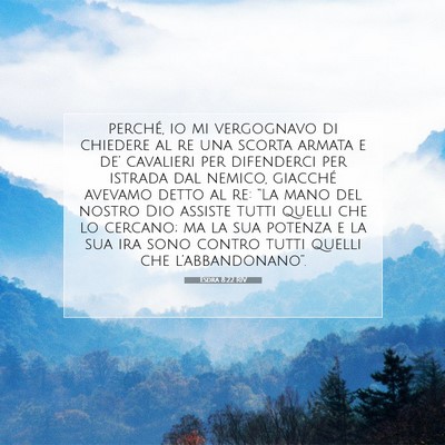 Esdra 8:22 Versetto della Bibbia Spiegato