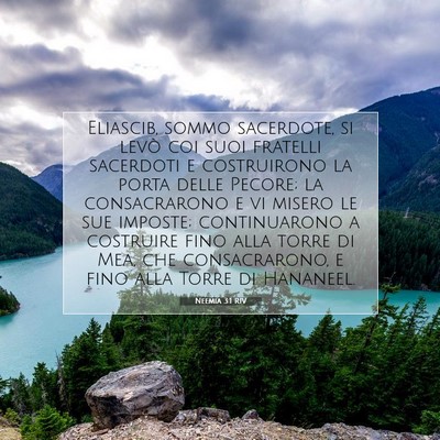 Neemia 3:1 RIV Immagine del Versetto della Bibbia