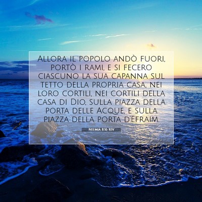 Neemia 8:16 RIV Immagine del Versetto della Bibbia