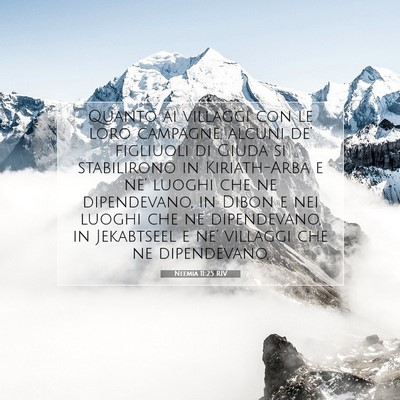 Neemia 11:25 Versetto della Bibbia Spiegato