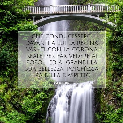 Ester 1:11 Versetto della Bibbia Spiegato