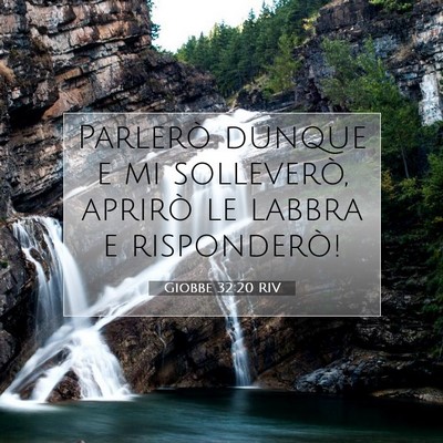 Giobbe 32:20 Versetto della Bibbia Spiegato