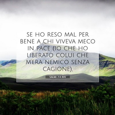 Salmi 7:4 Versetto della Bibbia Spiegato
