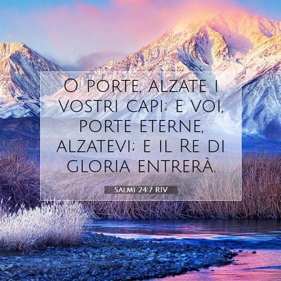 Salmi 24:7 Versetto della Bibbia Spiegato