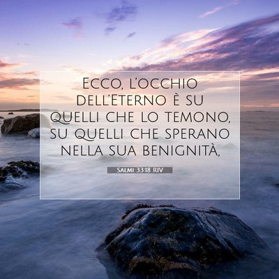 Salmi 33:18 Versetto della Bibbia Spiegato