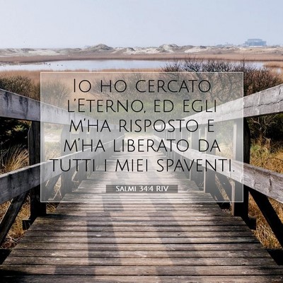 Salmi 34:4 Versetto della Bibbia Spiegato