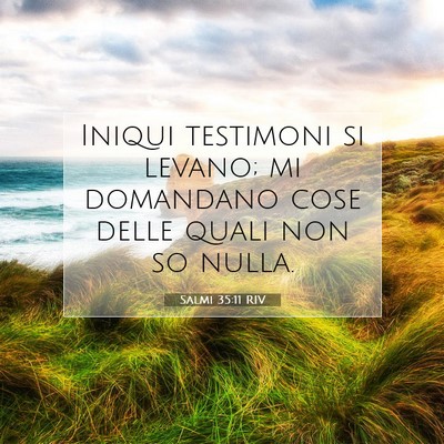 Salmi 35:11 RIV Immagine del Versetto della Bibbia