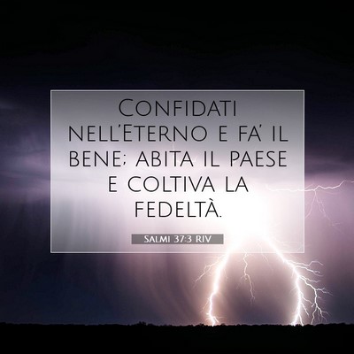 Salmi 37:3 Versetto della Bibbia Spiegato