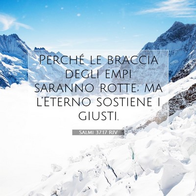 Salmi 37:17 Versetto della Bibbia Spiegato