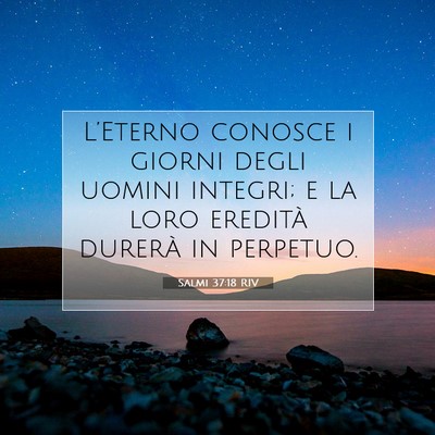 Salmi 37:18 Versetto della Bibbia Spiegato