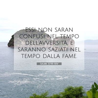 Salmi 37:19 Versetto della Bibbia Spiegato