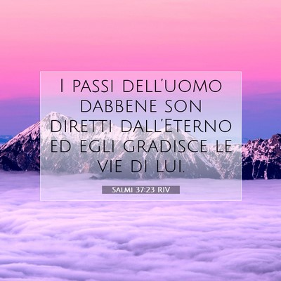 Salmi 37:23 Versetto della Bibbia Spiegato
