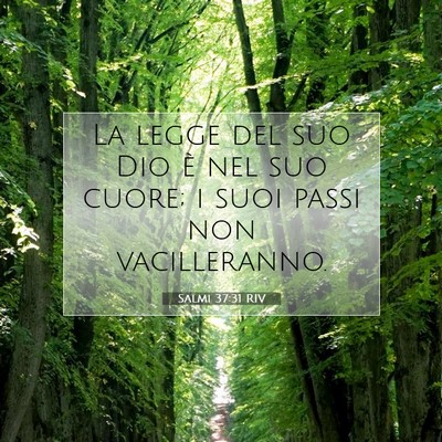 Salmi 37:31 Versetto della Bibbia Spiegato