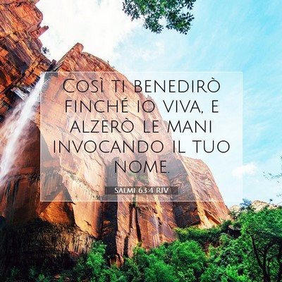 Salmi 63:4 Versetto della Bibbia Spiegato