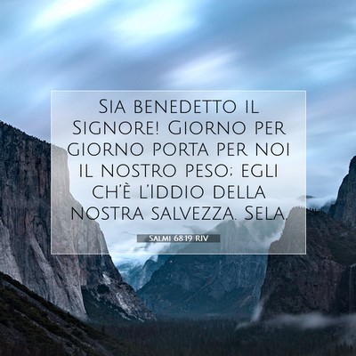 Salmi 68:19 Versetto della Bibbia Spiegato