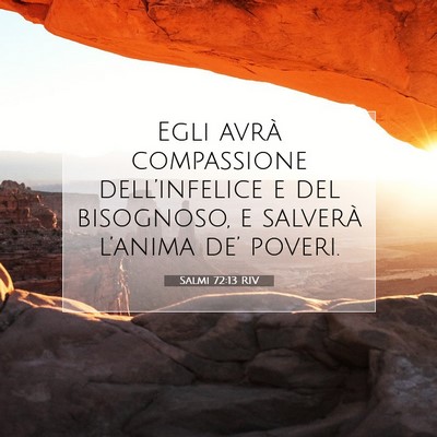Salmi 72:13 Versetto della Bibbia Spiegato
