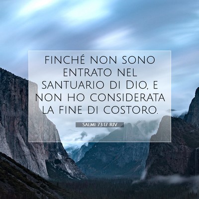 Salmi 73:17 Versetto della Bibbia Spiegato