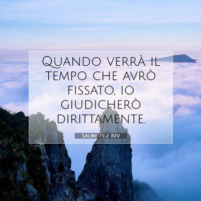 Salmi 75:2 Versetto della Bibbia Spiegato