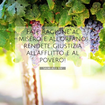 Salmi 82:3 RIV Immagine del Versetto della Bibbia