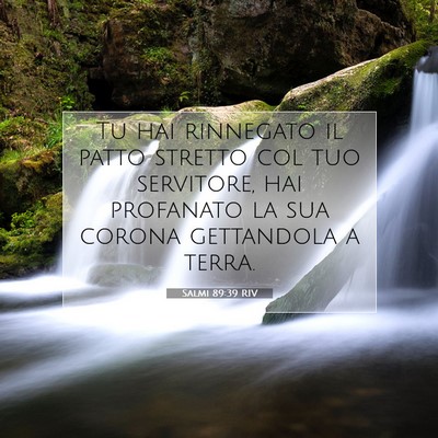 Salmi 89:39 Versetto della Bibbia Spiegato