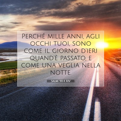 Salmi 90:4 Versetto della Bibbia Spiegato
