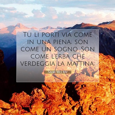 Salmi 90:5 Versetto della Bibbia Spiegato