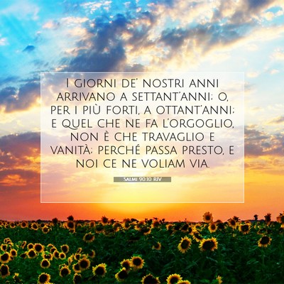 Salmi 90:10 Versetto della Bibbia Spiegato