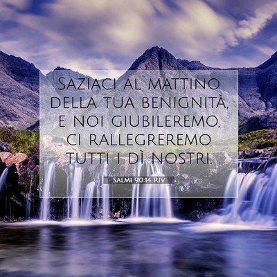 Salmi 90:14 Versetto della Bibbia Spiegato