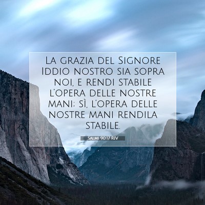 Salmi 90:17 Versetto della Bibbia Spiegato
