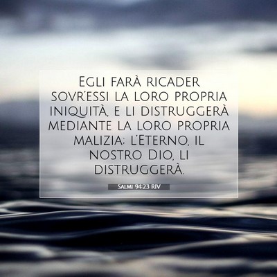 Salmi 94:23 Versetto della Bibbia Spiegato