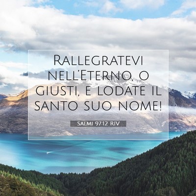 Salmi 97:12 Versetto della Bibbia Spiegato