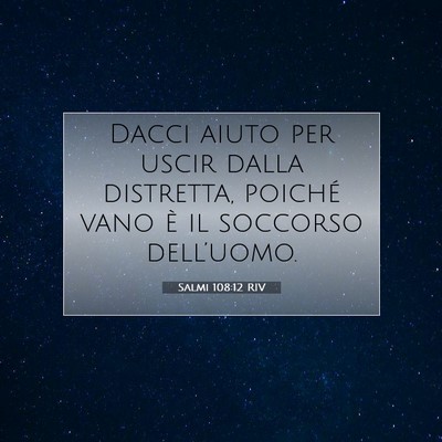Salmi 108:12 Versetto della Bibbia Spiegato